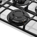 Варочная панель газовая MEFERI MGH604WH GLASS ULTRA