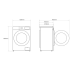 Стиральная машина LG AI DD F2T3HS6W
