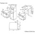 Шкаф духовой электрический HOMsair OEH6010BK2
