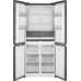 Отдельностоящий холодильник с инвертором Weissgauff WCD 450 Dark Grey NoFrost Inverter