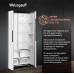 Отдельностоящий холодильник с инвертором Weissgauff WSBS 450 WNF Built-in
