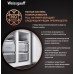 Отдельностоящий холодильник с инвертором Weissgauff WCD 590 Nofrost Inverter Premium EcoFresh Dark Grey Glass