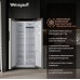 Отдельностоящий холодильник с инвертором и подачей воды Weissgauff WSBS 600 Be NoFrost Inverter Water Dispenser