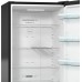 Отдельностоящий двухкамерный холодильник Gorenje NRK6201SYBK