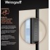 Отдельностоящий холодильник с инвертором Weissgauff WSBS 500 Inverter NoFrost Beige Glass
