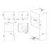 Встраиваемый холодильный шкаф для вина Smeg CVI120B3E