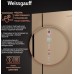 Отдельностоящий холодильник с инвертором Weissgauff WCD 510 Built-in Inverter NoFrost Champagne Glass