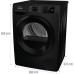Сушильная машина с тепловым насосом Gorenje DPNE92GNLWIFI/BC