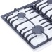 Газовая варочная панель HiSTORY HGE 640C FWH, белый