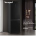 Отдельностоящий холодильник с инвертором Weissgauff WRK 2000 Total NoFrost Inverter Black Glass
