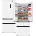 Отдельностоящий холодильник Weissgauff WFD 450 Built-in Inverter NoFrost White