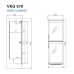 Винный шкаф Vestfrost Solutions VKG 570 S