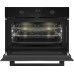 Встраиваемый компактный духовой шкаф с СВЧ Weissgauff OE 4551 DB Black Edition