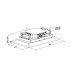 Вытяжка потолочная Sirius SLT 972 ORIGAMI BRUSHLESS W
