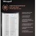 Отдельностоящий холодильник с инвертором Weissgauff WSBS 500 Inverter NoFrost Beige Glass