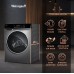 Стиральная машина с сушкой, прямым приводом Weissgauff WMD 62210 Direct Drive Touch Inverter Steam Grey