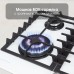 Газовая варочная панель из закаленного стекла Zigmund & Shtain MN 197.61 W