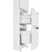 Холодильник Italian Door ZUGEL ZRFD200W металл