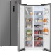 Отдельностоящий холодильник с инвертором Weissgauff WSBS 500 Inverter NoFrost Inox