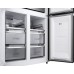 Отдельностоящий холодильник с инвертором Weissgauff WCD 590 Nofrost Inverter Premium Ecofresh Dark Inox