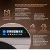 Сушильная машина с инвертором и ультрафиолетом Weissgauff WD 998 Heat Pump Full Touch Silver