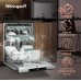 Встраиваемая посудомоечная машина Weissgauff BDW 6151 Inverter Touch AutoOpen Infolight