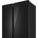 Отдельностоящий холодильник с инвертором Weissgauff WSBS 1036 Inverter NoFrost Premium Black Glass
