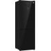 Отдельностоящий холодильник с инвертором Weissgauff WRK 185 Total NoFrost Inverter Black Glass