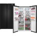 Отдельностоящий холодильник с инвертором Weissgauff WSBS 1036 Inverter NoFrost Premium Dark Inox