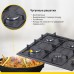 Газовая варочная панель Simfer H60Q40L420