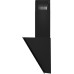 Каминная вытяжка Weissgauff Yota 606 touch black glass