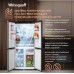 Отдельностоящий холодильник с инвертором Weissgauff WCD 450 B NoFrost Inverter