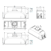 Вытяжка Falmec GRUPPO INCASSO PLUS 70 WH CGIW70.E26P2#EUB490F
