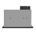 Кухонная вытяжка HOMSair Camelia Power 60RD черный