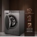 Стиральная машина с инвертором и паром Weissgauff WM 59412 DC Inverter Steam Silver