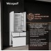 Отдельностоящий холодильник Weissgauff WFD 450 Built-in Inverter NoFrost White