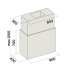 Вытяжка Falmec LAGUNA IS STEEL 90 WHITE CLDI9075.E1P2#ZZZI491FKACL.888#F