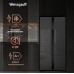 Отдельностоящий холодильник с инвертором Weissgauff WSBS 500 Inverter NoFrost Bru Steel Glass