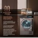 Сушильная машина с инвертором и ультрафиолетом Weissgauff WD 998 Heat Pump Full Touch Silver