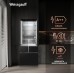 Отдельностоящий холодильник Weissgauff WFD 450 Built-in Inverter NoFrost Dark Inox