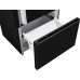 Отдельностоящий холодильник Weissgauff WFD 450 Built-in Inverter NoFrost Dark Inox