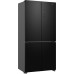 Отдельностоящий холодильник с инвертором Weissgauff WCD 510 Built-in Inverter NoFrost Dark Inox