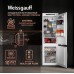 Встраиваемый холодильник Weissgauff WRKI 178 Total NoFrost EcoFresh