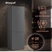 Отдельностоящий холодильник с инвертором Weissgauff WRK 2000 Total NoFrost Inverter Bru Steel Glass