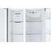 Отдельностоящий холодильник с инвертором Weissgauff WSBS 600 NoFrost Inverter Bru Steel Glass