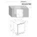 Монотемпературный винный шкаф Avintage AVU51TB1
