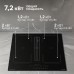 Стеклокерамическая варочная панель Zigmund & Shtain CIS 311.75 BX с вытяжкой