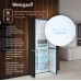 Отдельностоящий холодильник с инвертором Weissgauff WCD 450 BG NoFrost Inverter