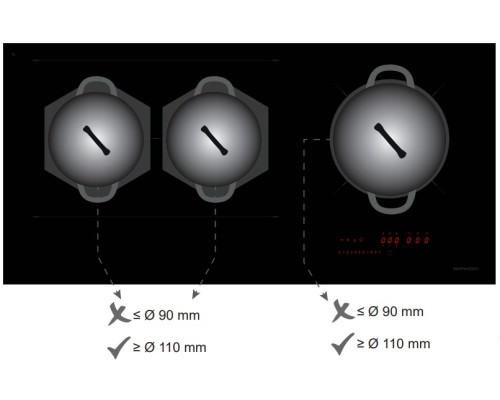 Индукционная варочная панель Barazza 1PIDC90N