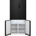 Отдельностоящий холодильник с инвертором Weissgauff WCD 510 Built-in Inverter NoFrost Dark Inox